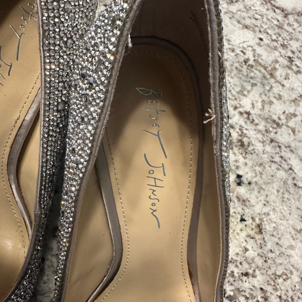 Betsy Johnson Jeweled Heels
